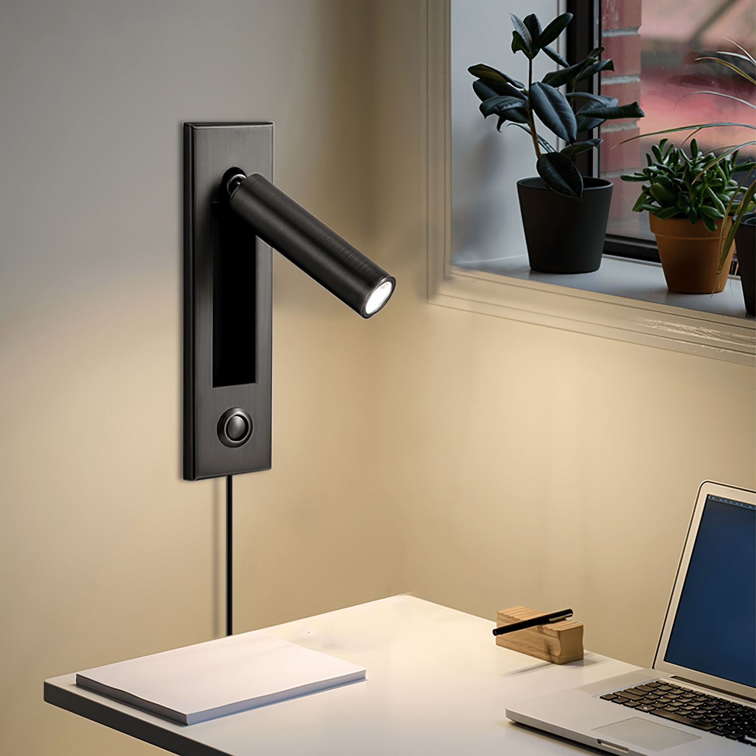 Embedded Bedside Plug-in Sconce - Image 2