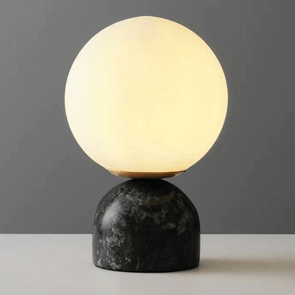Contemporary Orb Accent Table Lamps for Indoor Use
