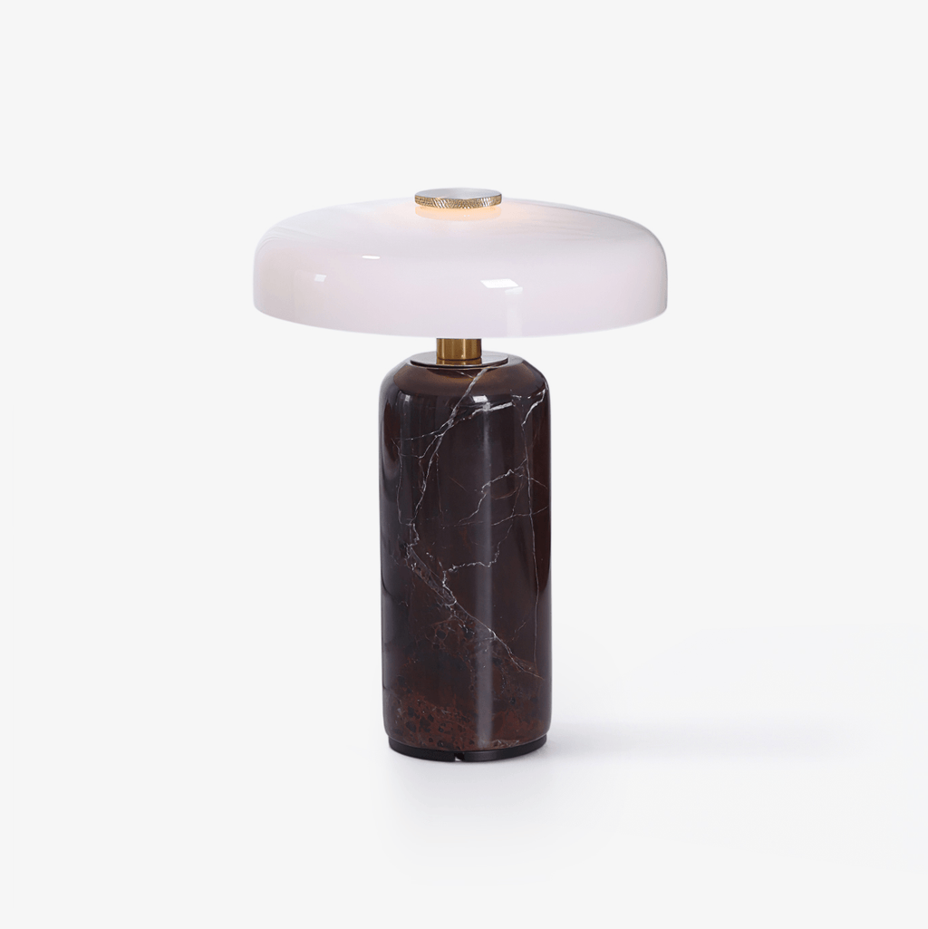 Modern Marble Base Table Lamps with LED Touch Control