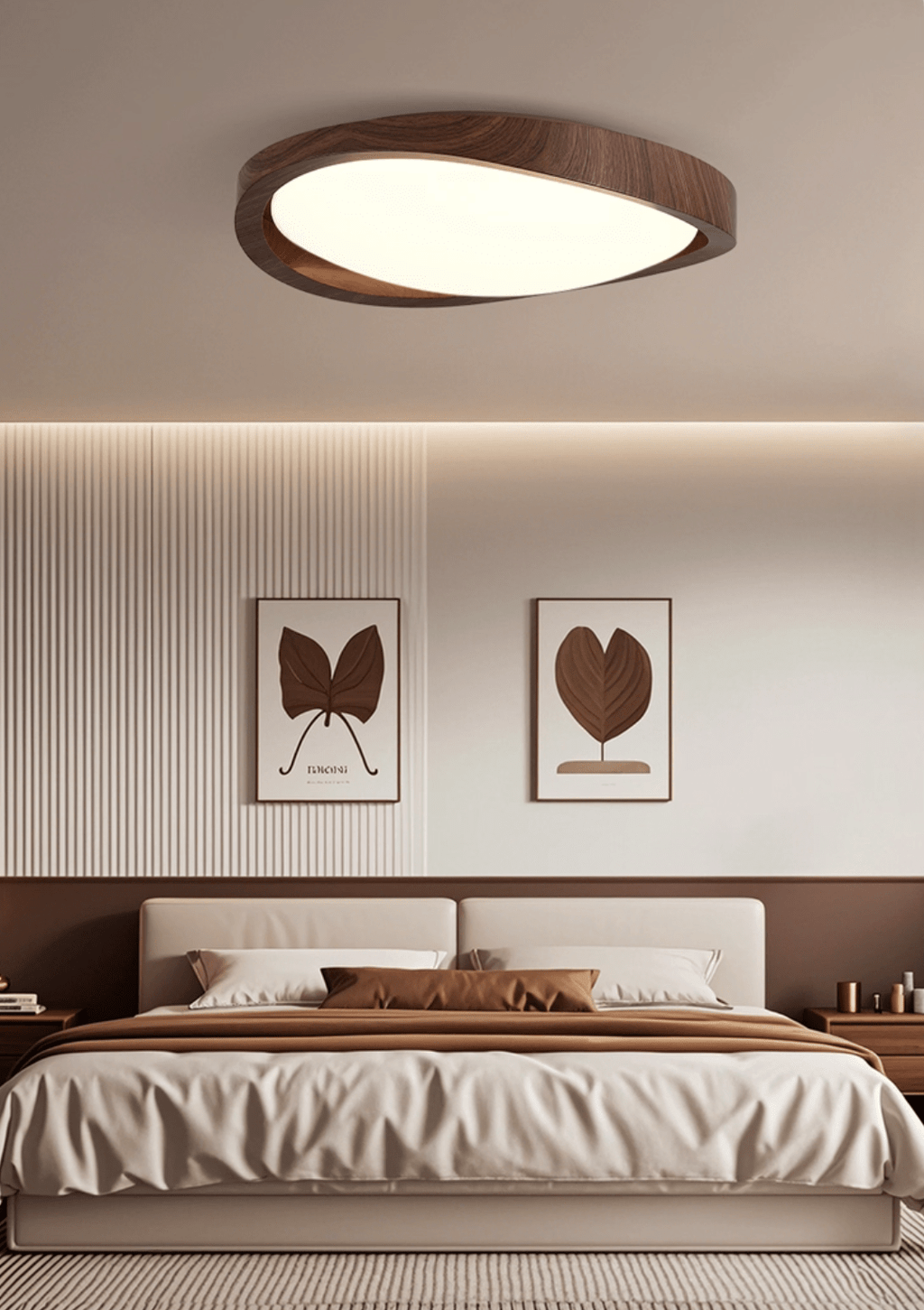 Curved Edge Ceiling Lights for Modern Interiors