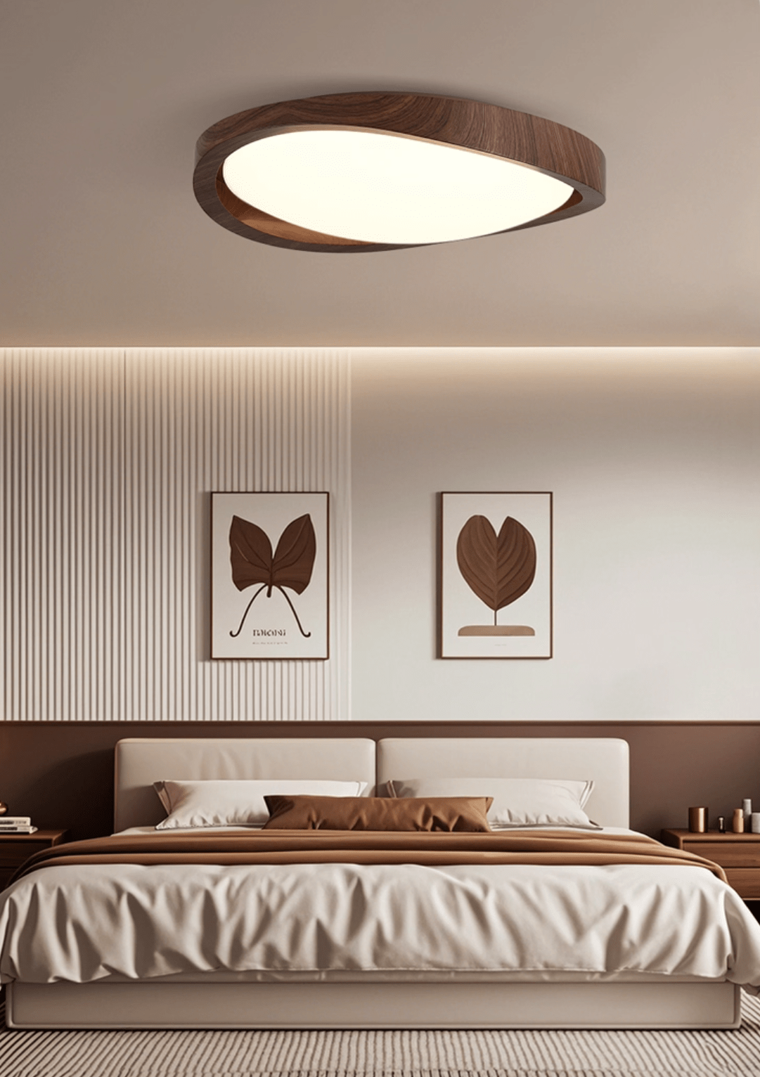 Curved Edge Ceiling Lights for Modern Interiors