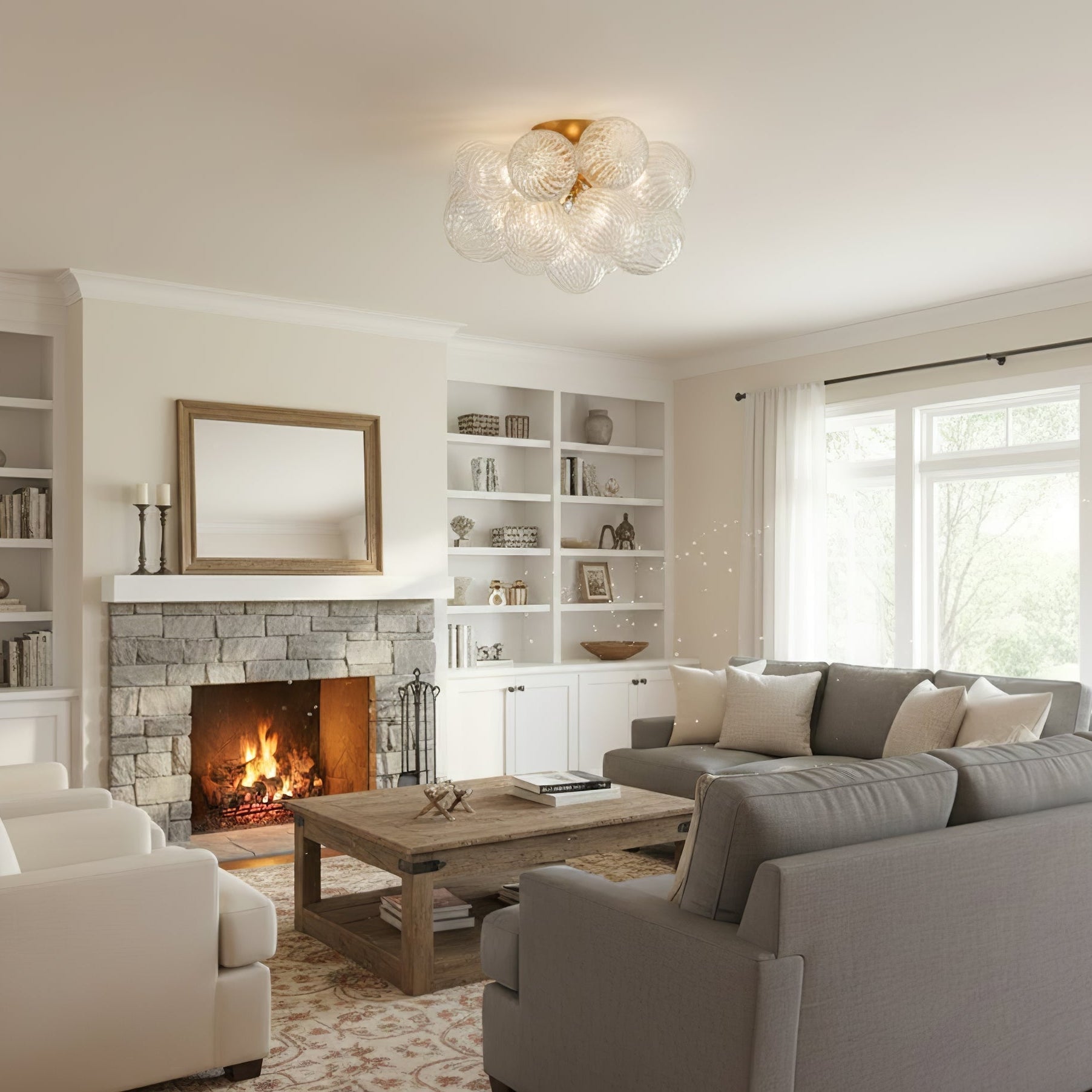 Artistic Ceiling Lights with Modern Elegance