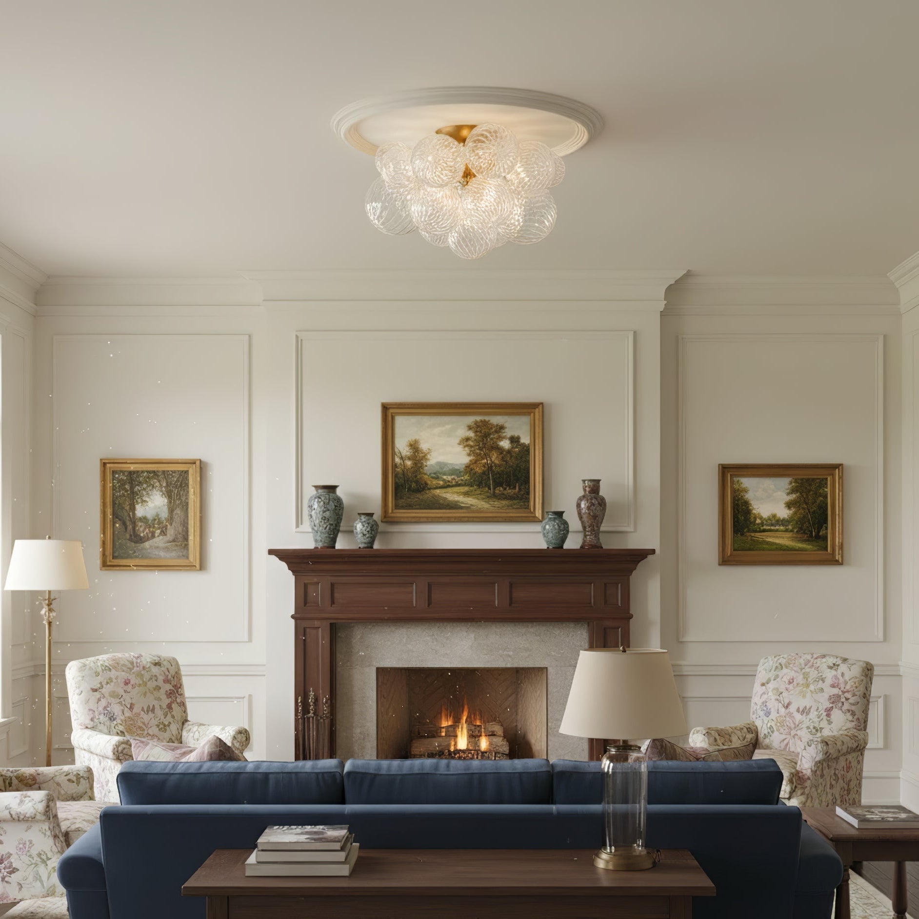 Artistic Ceiling Lights with Modern Elegance