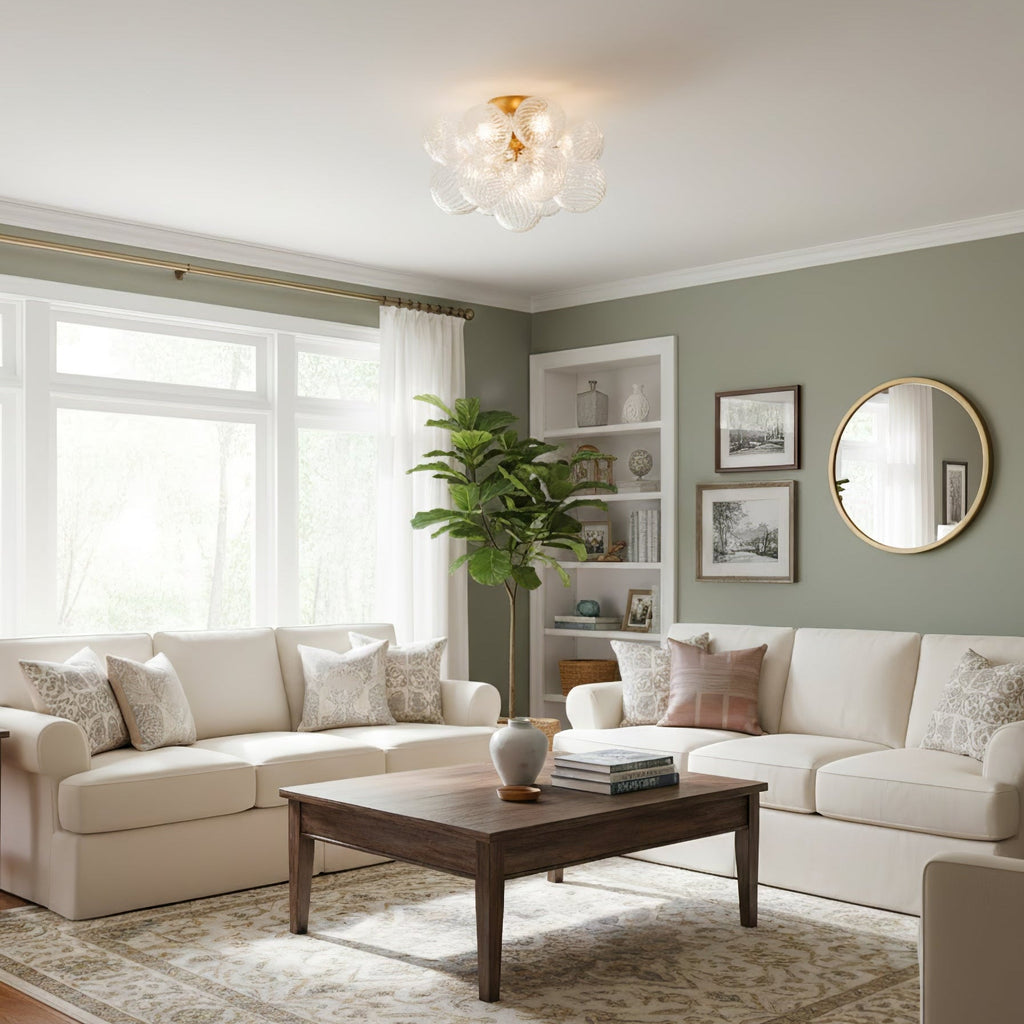 Artistic Ceiling Lights with Modern Elegance