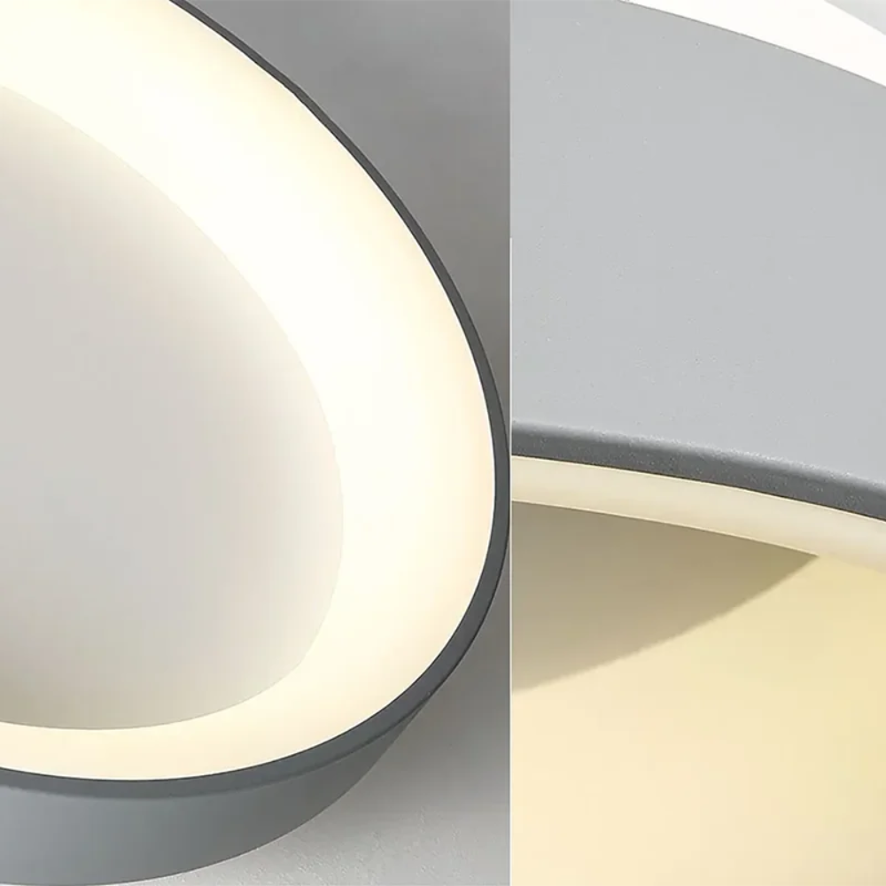 Modern Round Ceiling Light Low-Profile Lighting for Home Interiors