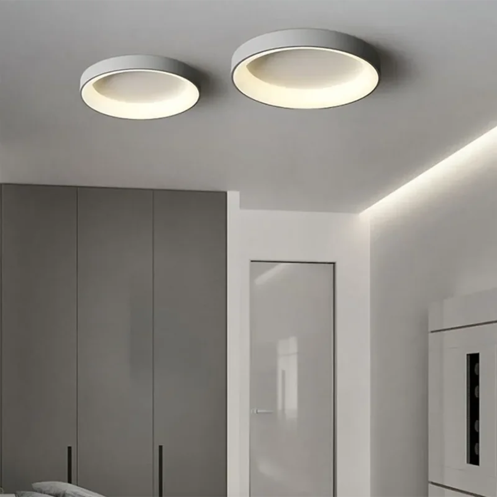 Modern Round Ceiling Light Low-Profile Lighting for Home Interiors