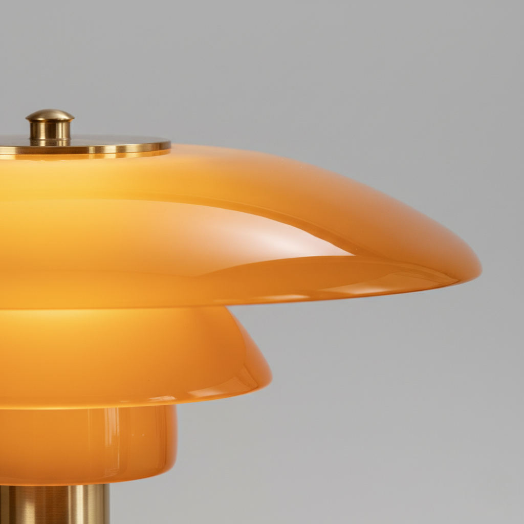 Solviane - Scandinavian Glass Table Lamp with Minimalist LED Lighting - Image 17