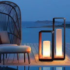 Outdoor LED Square Garden Light Modern Pathway Fixture