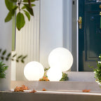 Modern Color-Changing Sphere LED Outdoor Lights for Garden and Patio