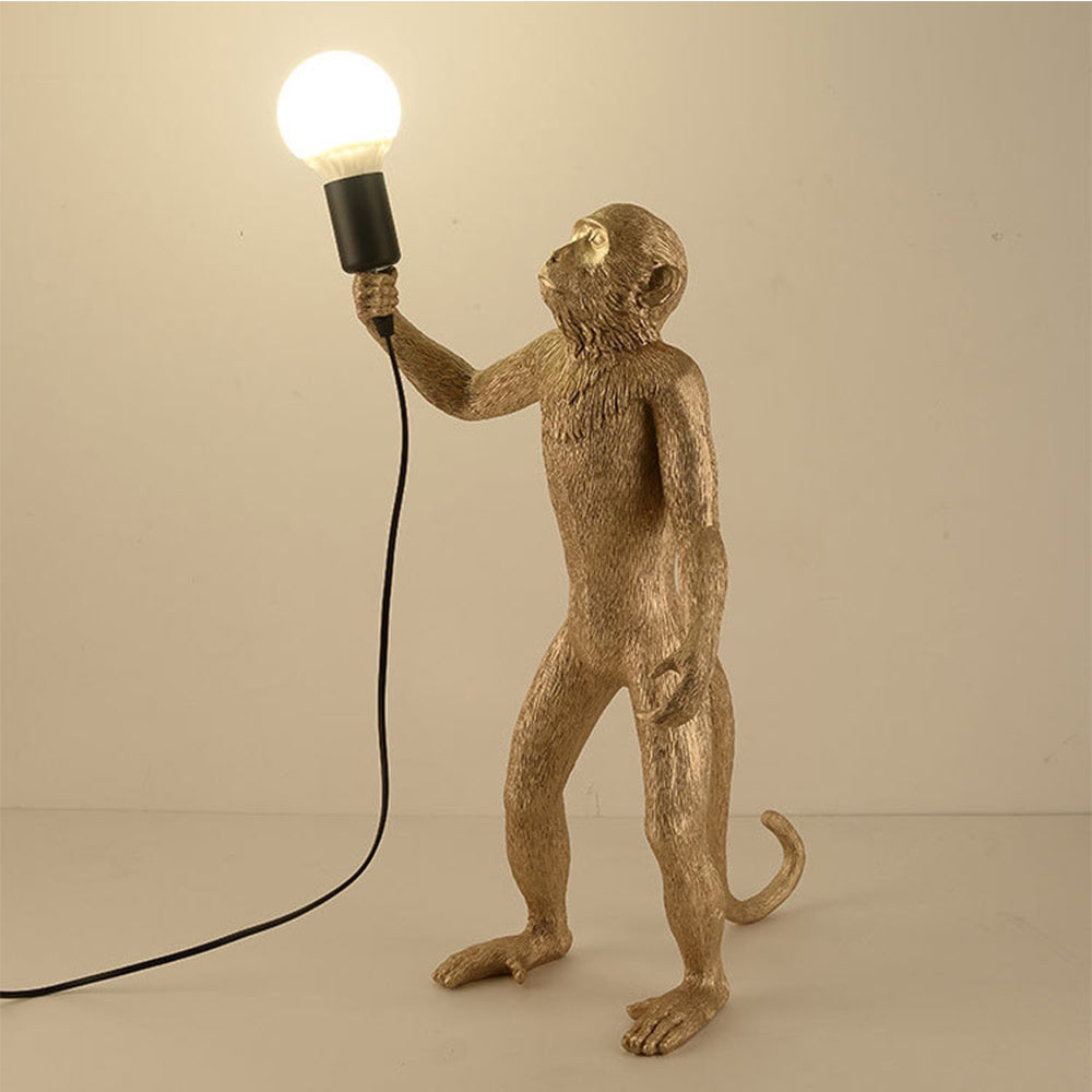 Black Monkey Table Lamp Or Bedside Lights - Image 6