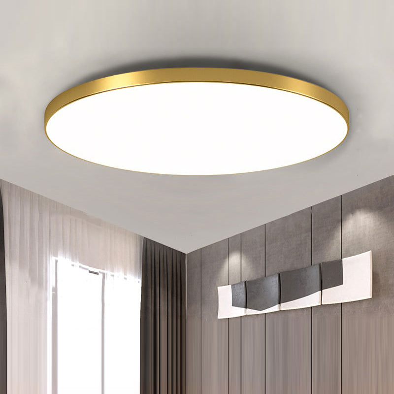 Modern Round Ceiling Light LED Flush Mount Fixture