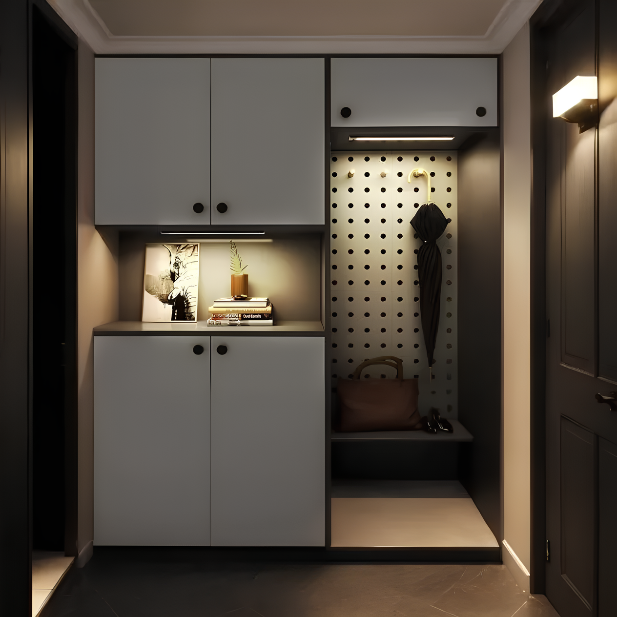 Wireless Motion Sensor Light Bar Rechargeable LED for Home Spaces