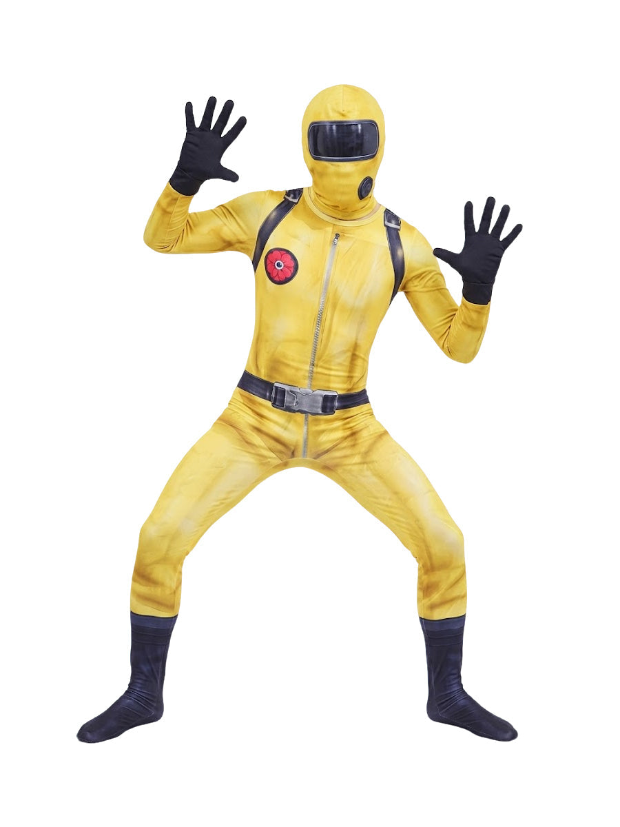 Kids Adults 4 Piece Hazmat Suit Costume - Image 7