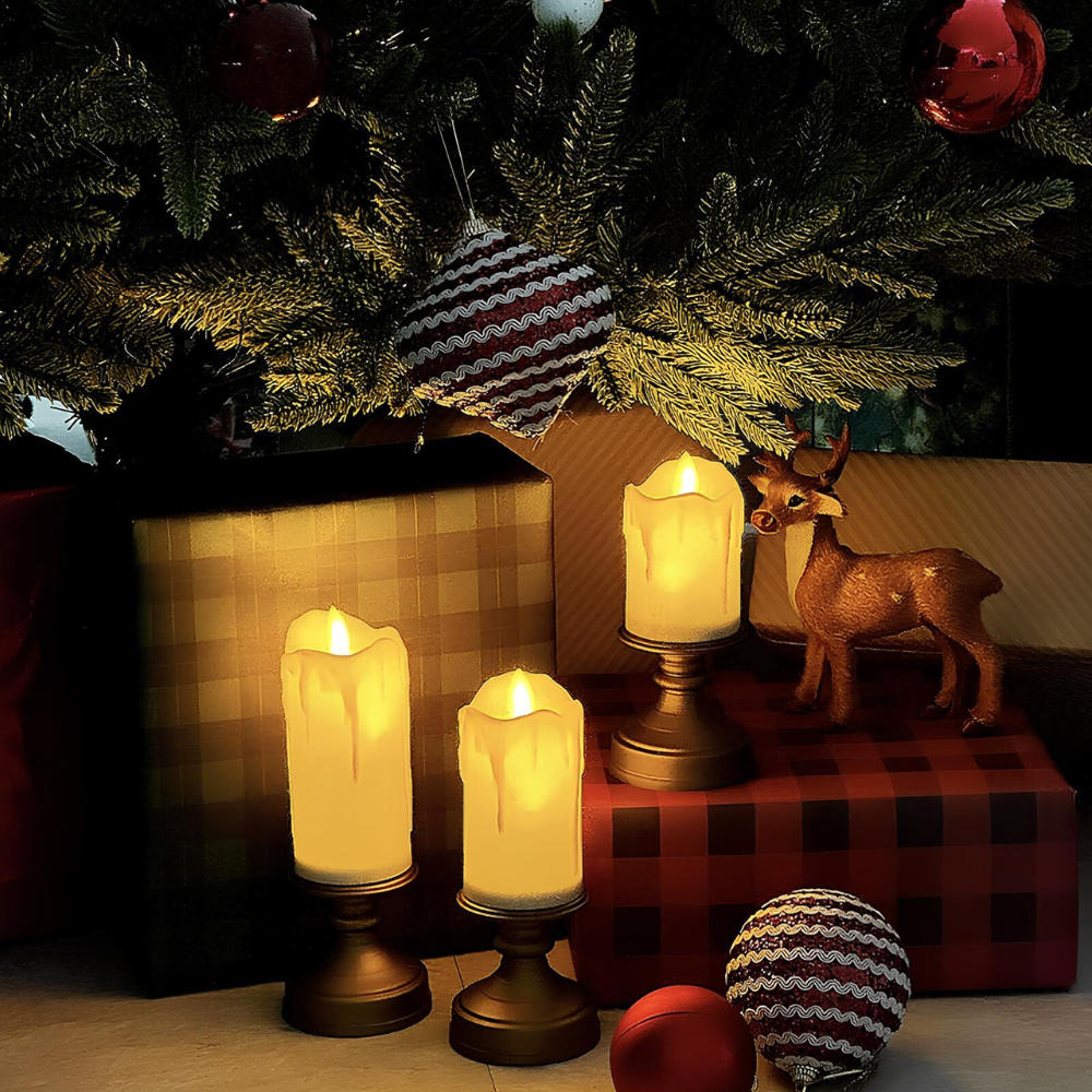 Flameless Block Candles - Image 9