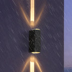 Sleek Water Resistant Outdoor LED Wall Light
