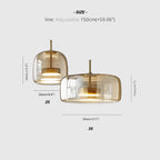 Minimalist Interior Pendant Light Adjustable Modern Ceiling Fixture