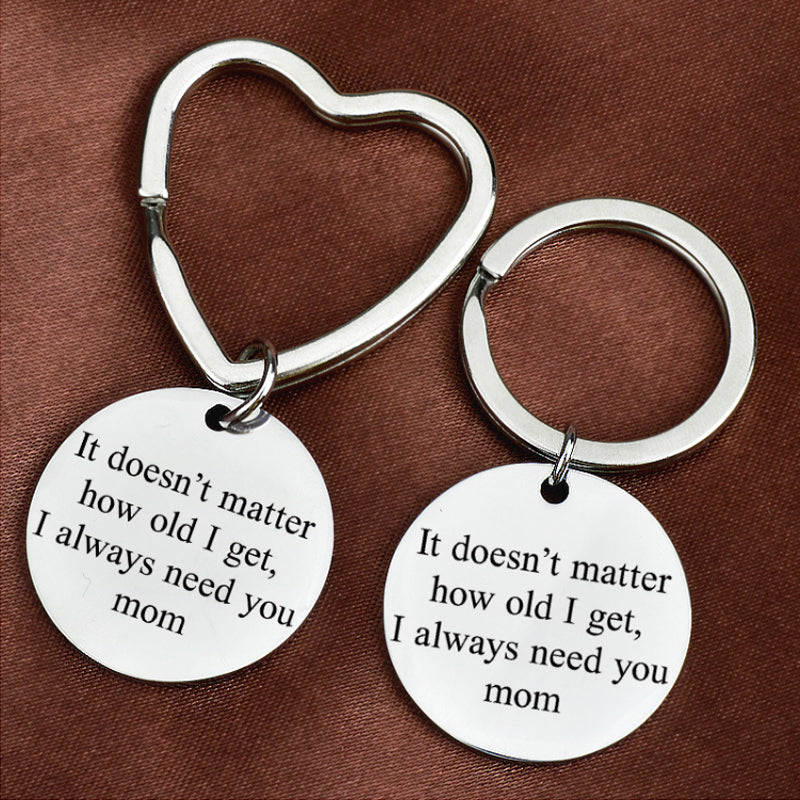 Mother’s Day Keychain Heartfelt Keepsake Gift for Mum