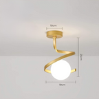Modern LED Ceiling Light Flush Mount Bedroom Living Room Fixture - Image 6