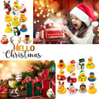 24 Piece Rubber Duck Christmas Advent Calendar - Image 4