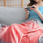 Cordless Electric Throw for Home & Travel