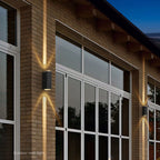 Sleek Water Resistant Outdoor LED Wall Light