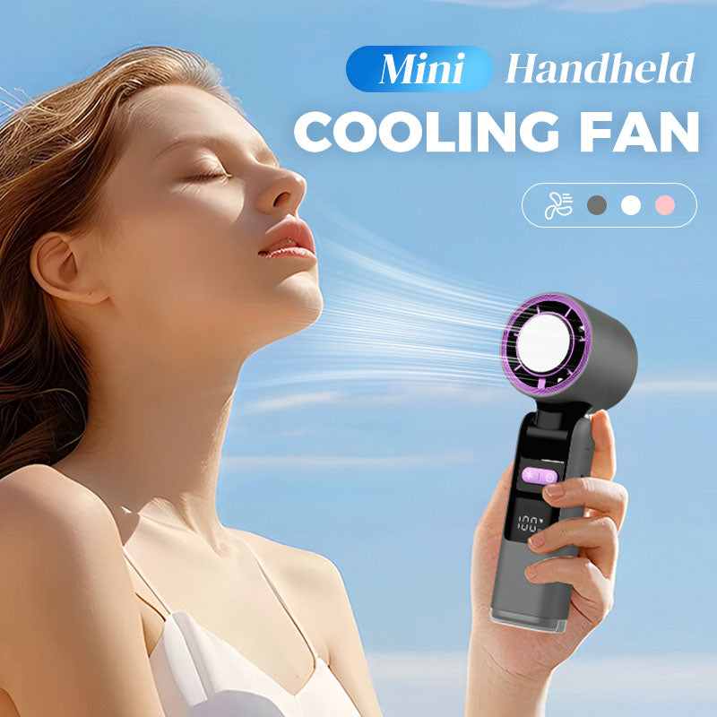 Mini Portable Fan Handheld Rechargeable USB Personal Cooling Desk Fan