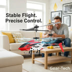 Compact RC Helicopter Crash‑Resistant Design for Kids & Adults