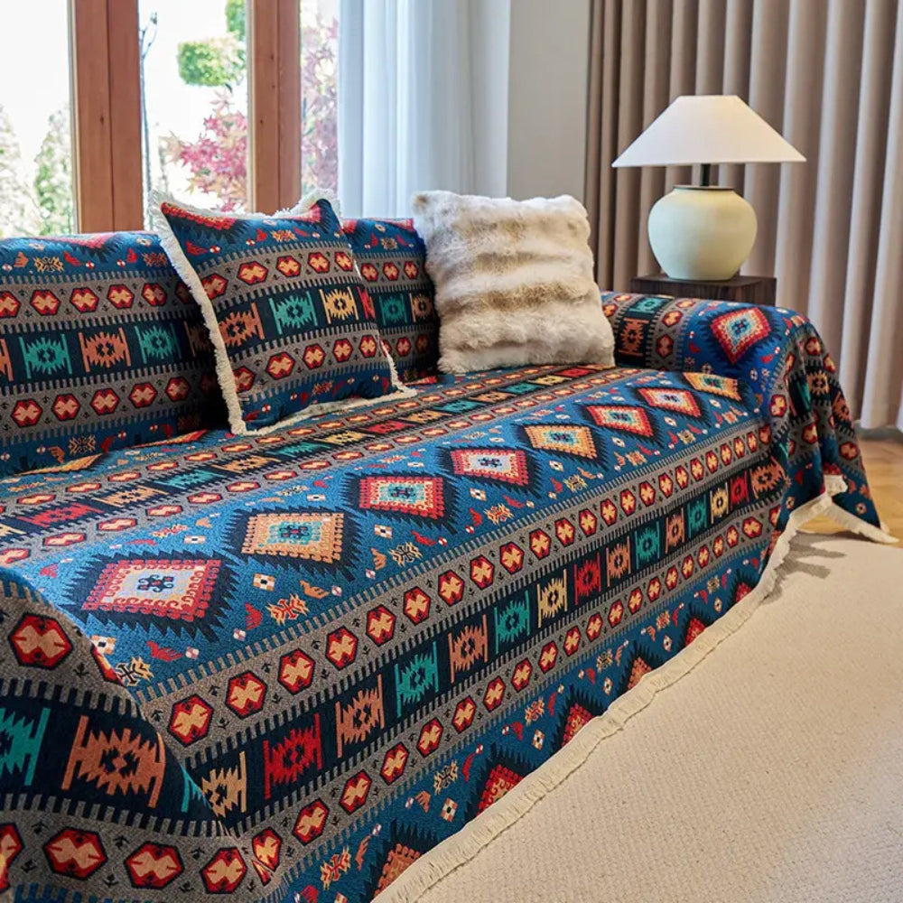 Decorative Couch Throw Pet‑Friendly & Dustproof