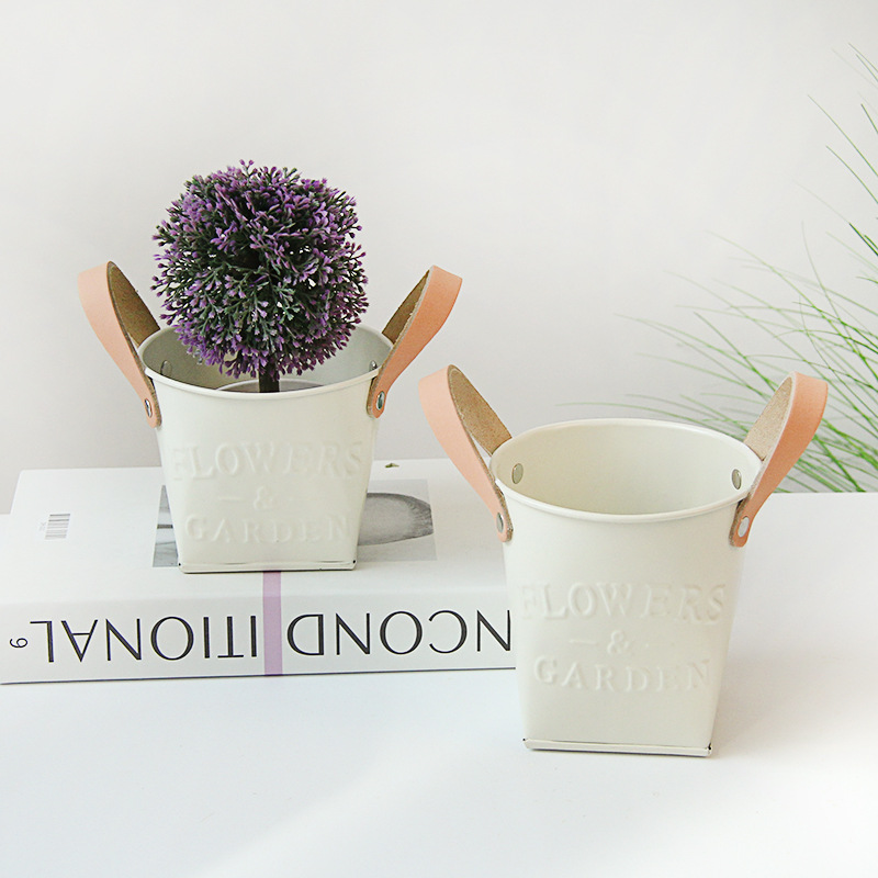 Decorative Plant Pots with Easy‑Lift Handles