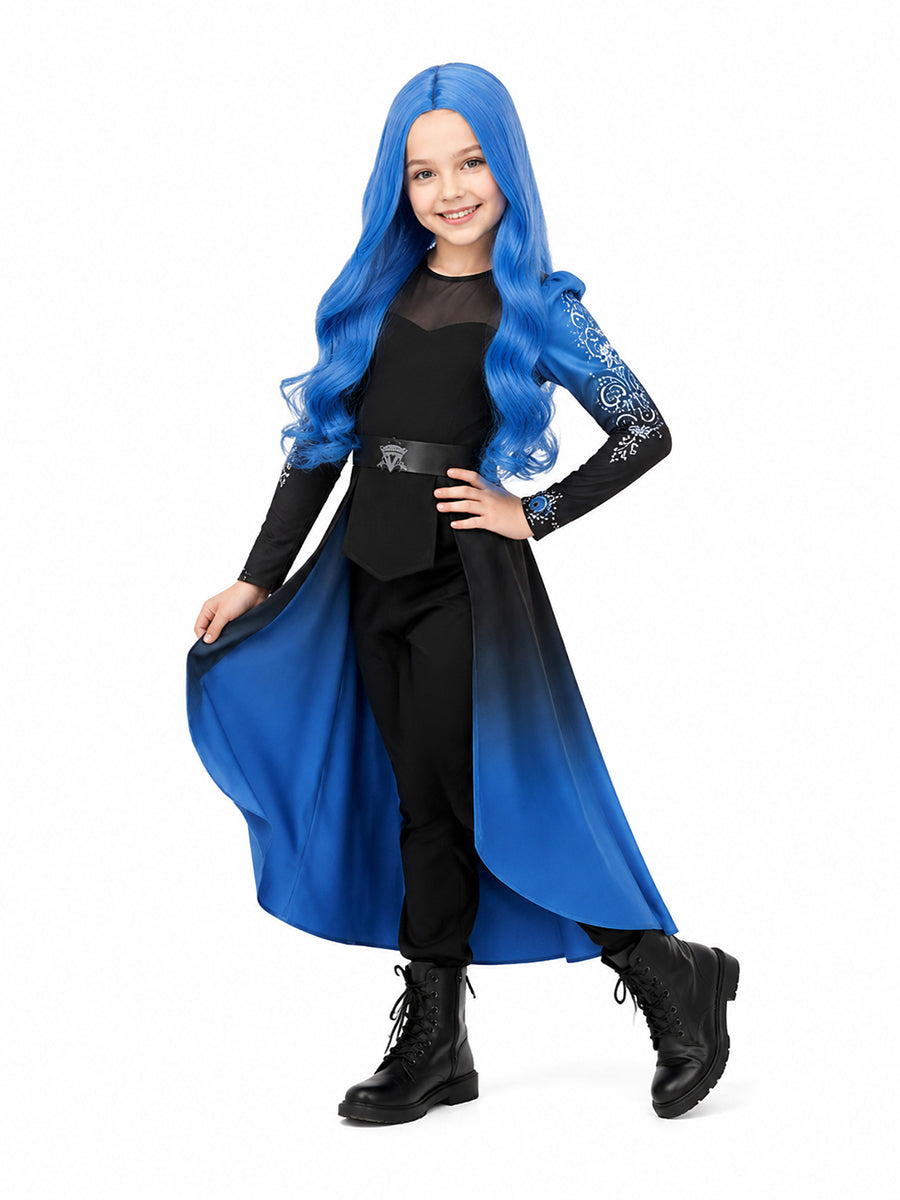 Women Girls 3 Piece Cosplay Costume Evil Princess