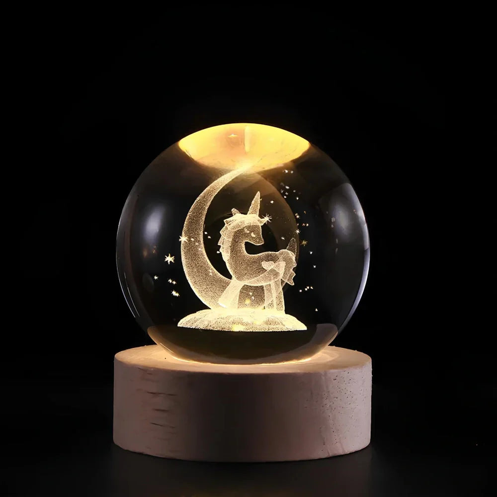 3D Astronomical Night Light LED Planet Display Lamp