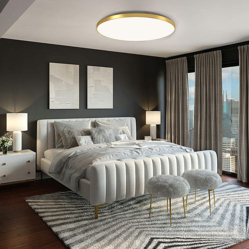 Modern Round Ceiling Light LED Flush Mount Fixture