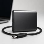 External Hard Drive Portable SSD USB C Mobile Storage 2TB