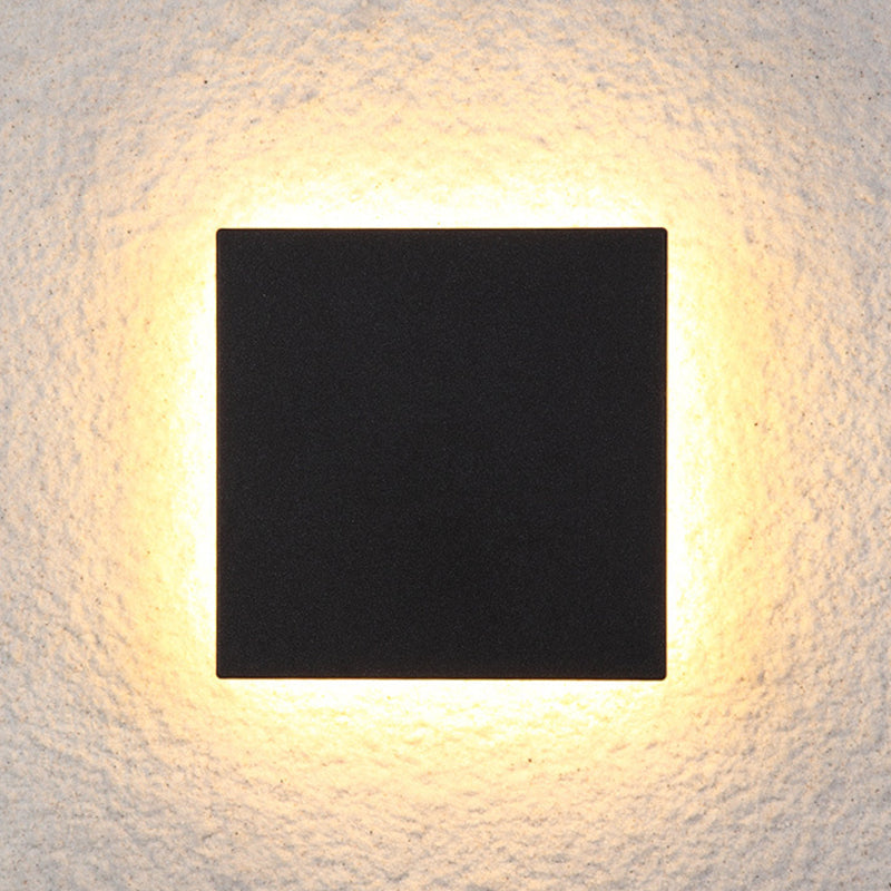 Compact Outdoor Wall Light LED Up & Down Exterior Lighting Fixture