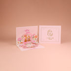 Mother’s Day 3D Floral Pop‑Up Card Elegant Gift for Mum