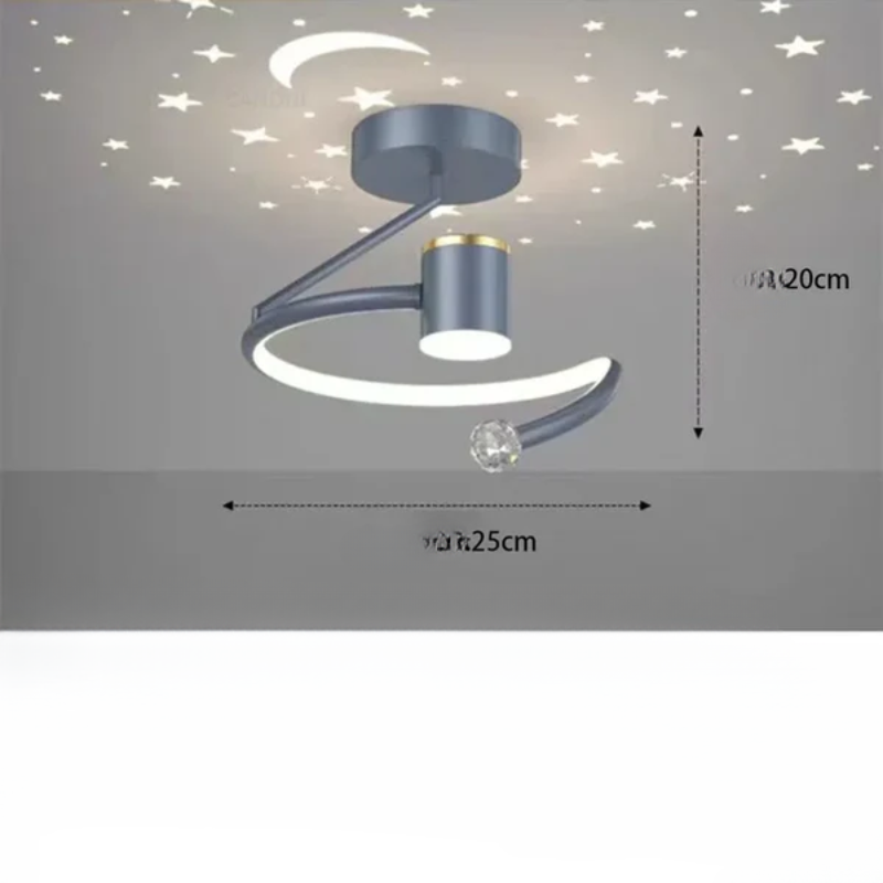 Dimmable Starry Effect LED Ceiling Light Room Light
