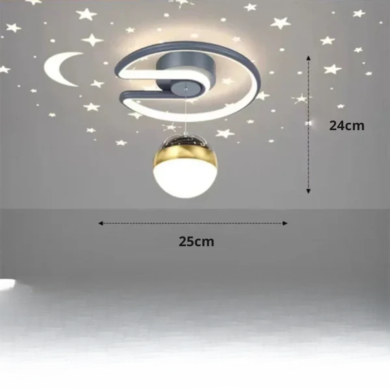 Dimmable Starry Effect LED Ceiling Light Room Light