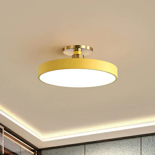 Elegant Nordic Modernist Sleek LED Ceiling Light