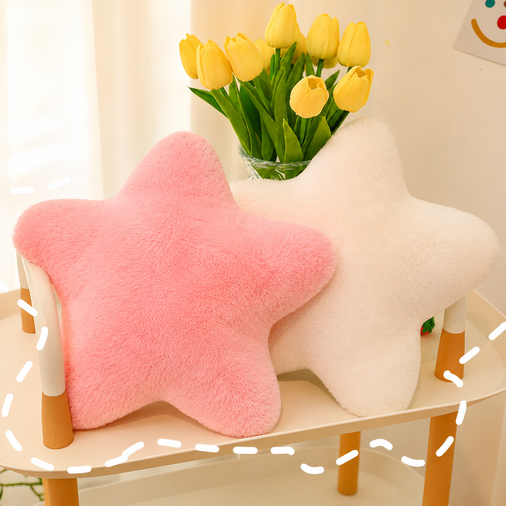 Star Shaped Decorative Pillow