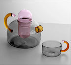 Elegant Teapot and Mug Set Perfect for Tea Lovers