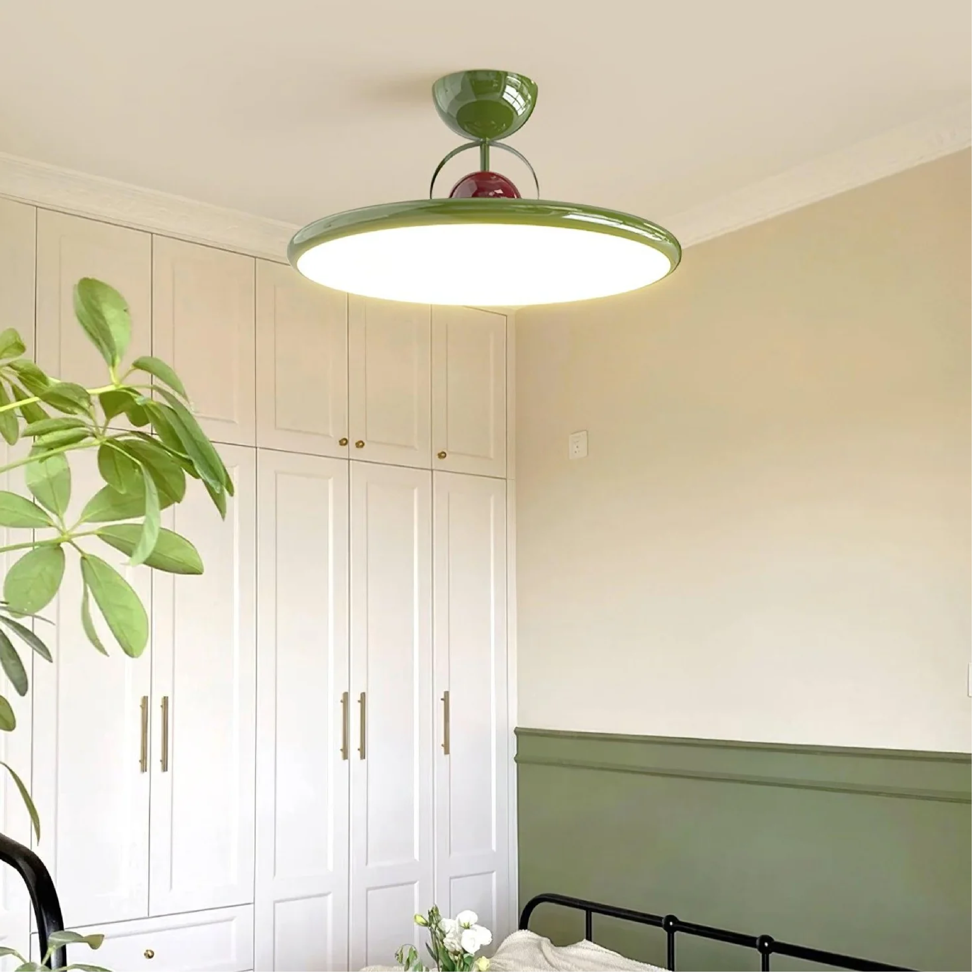 Flush Mount Ceiling Light Modern Elegant Low Ceiling Fixture - Image 3