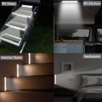 Rechargeable Motion Sensor Light Strip Indoor Cabinet & Wardrobe Light
