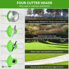 4‑in‑1 Cordless Garden Strimmer with Adjustable Handle