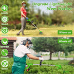 4‑in‑1 Cordless Garden Strimmer with Adjustable Handle