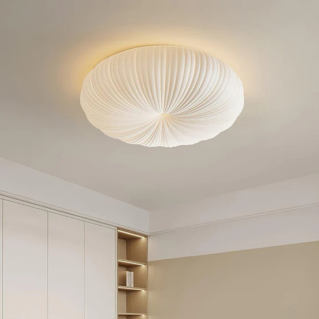 Flush Mount Ceiling Light Modern Dimmable LED Round Fixture Bedroom