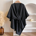Elegant Women’s Shawl Coat Windproof, Warm & Stylish Layering