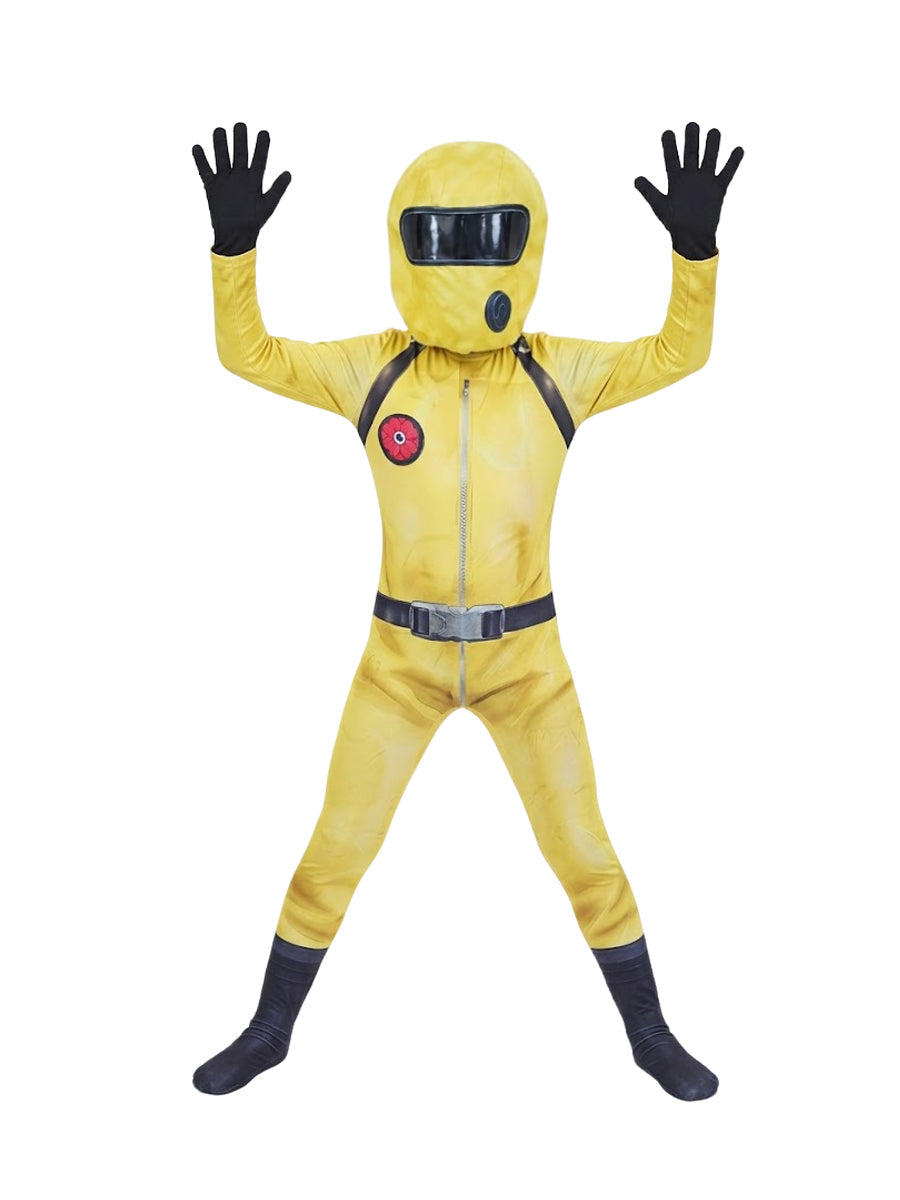 Kids Adults 4 Piece Hazmat Suit Costume - Image 2