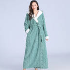 Comfort Robe with Hood Windproof & Absorbent Design