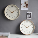 Minimalist Nordic Wall Clock Silent Modern Timepiece