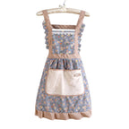 Floral Kitchen Apron Waterproof & Oil‑Resistant Design